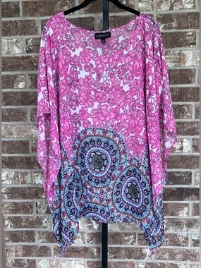 Gorgeous blouse; kimono style